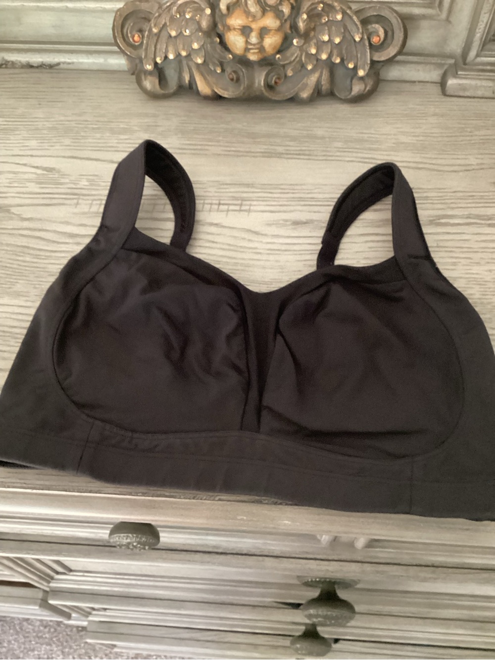 lululemon athletica Black Soft Support Wireless Bra